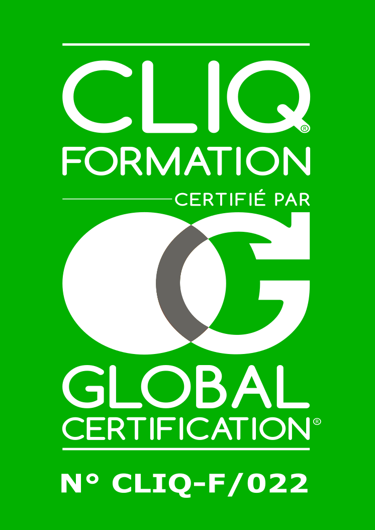LOGO CLIQ FORMATION FOND VERT Cliq formation AFPR